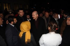 Bakan Soylu Bitlis’teki yaralı askerleri ziyaret etti