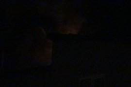 Tatvan’daki bir binanın çatısında yangın çıktı