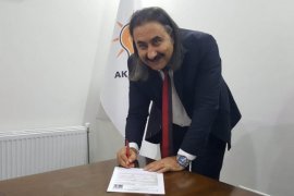 Cengiz Şahin, Tatvan Belediye Başkanlığı için aday adaylık başvurusunu yaptı