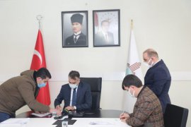 Bitlis Organize Sanayi Bölgesi'nde (OSB) İl Özel İdaresi Tarafından Yaptırılan 3 Tesis İçin Protokol İmzalandı