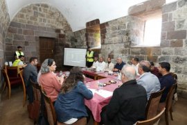 El Aman Hanı Restorasyonunda Son Durum Değerlendirildi