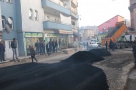 Bitlis’te Asfalt Çalışmaları Devam Ediyor