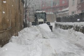 Kardan Dolayı Bitlis'te 203 Köy Yolu Ulaşıma Kapandı