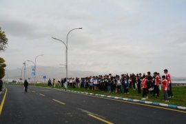 Tatvan Sahilinde Atletizm Müsabakaları Yapıldı