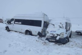 Rahva’da Zincirleme Trafik Kazası Meydana Geldi