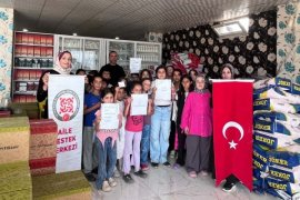 Bitlis’teki çocuklar iki hastada işaret dilini öğrendi