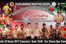 Tatvan’da “Türkiye-İran Muaythai Galası” yapılacak