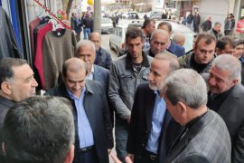 Milletvekilleri Adilcevaz ile Mutki’de Esnaf Ziyareti Gerçekleştirdi
