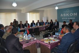 Bitlis Valisi İsmail Ustaoğlu ASKON’un Bitlis Şubesi ziyaret etti