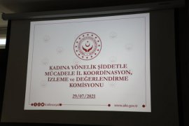 Bitlis’te Kadına Yönelik Şiddetle Mücadele Toplantısı Yapıldı