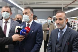 Milletvekili Kiler ile Vali Çağatay Bitlis OSB’yi ziyaret etti