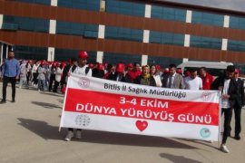 BEÜ Kampüsünde ‘Dünya Yürüyüş Günü’ Dolayısıyla Yürüyüş Yapıldı