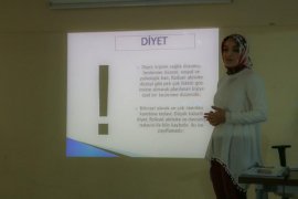 Bitlis’te sağlıklı beslenme ve obezite semineri verildi