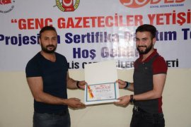 BİGACEM’in genç gazeteci adayları sertifikalarını aldı