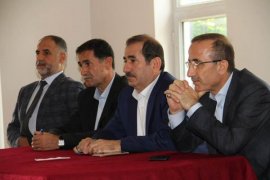 AK Parti Bitlis milletvekili adaylarının Güroymak ziyareti