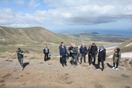 Nemrut Dağı ile Nemrut Kalderası'nın Jeopark Ağı'na Dahil Edilmesi İçin Yapılan Çalışmalar Sürüyor