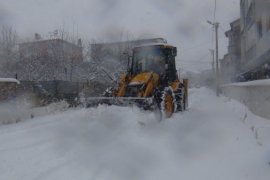 Tatvan’da 28 İş Makinesiyle Karla Mücadele Çalışmaları Başlatıldı
