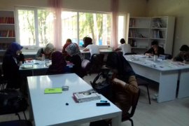 Öğrenciler, Tatvan’daki kütüphanelerden faydalanıyor