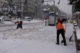 Tatvan Belediyesi karla mücadele çalışmaları