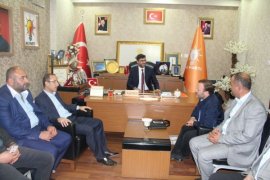 Kiler ile Süphanoğlu AK Parti İl Başkanlığı’nı ziyaret etti