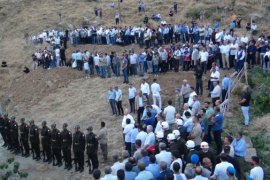 Bitlis Şehidini Uğurladı