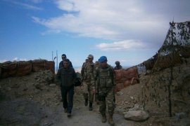 Kaymakam Özkan’dan askeri üs bölgesine ziyaret