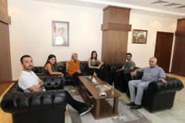 Bitlis’in tarihi için biraraya gelen heyet BEU Rektörü Yardım’ı ziyaret etti