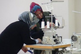 BEÜ’nün iş garantili tekstil kurslarına yoğun ilgi