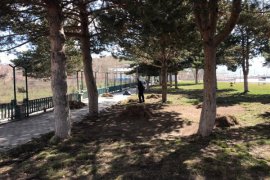 Tatvan’da Park ve Bahçelerde Yaz Bakımı Başladı