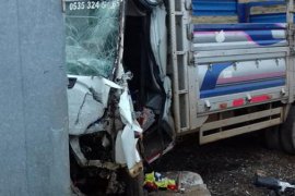 Tatvan'da trafik kazası