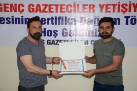 BİGACEM’in genç gazeteci adayları sertifikalarını aldı