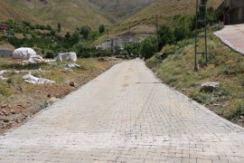 Bitlis Belediyesi Evine Girip Çıkamayan Engelli Vatandaşa Parke Yol Yaptı