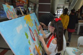 Tatvan’daki Öğrenciler Proje ve Resim Sergisi Açtı