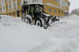 Tatvan’da kar kalınlığı 2 metre