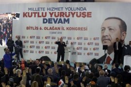 Cumhurbaşkanı Erdoğan, AK Parti Bitlis 6. Olağan İl Kongresi'ne katıldı