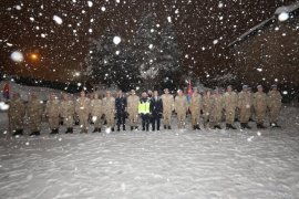 Vali Karakaya Güvenlik Noktalarını Ziyaret Etti