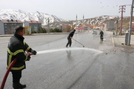 Bitlis’te Temizlik Çalışmaları Devam Ediyor