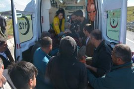 Tatvan - Ahlat karayolunda trafik kazası 1 yaralı