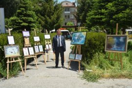 Tatvan Halk Eğitim Merkezi Yılsonu Sergisi Açtı