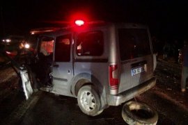 Tatvan’da trafik kazasında 1 kişi hayatını kaybetti 7 kişi yaralandı