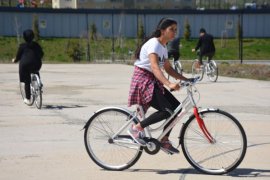 BEÜ kampüsünde bisikletli yaşam hayata geçti