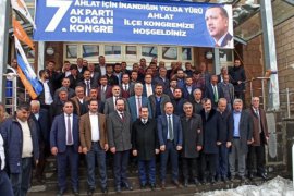 AK Parti 7. Olağan Ahlat İlçe Kongresi gerçekleştirildi