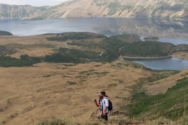 Nemrut Kalderası’nda Çanak Yürüyüşü Düzenlendi