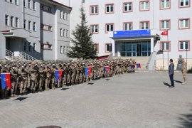 Vali Çağatay’ın, JÖH Taburu Ziyareti