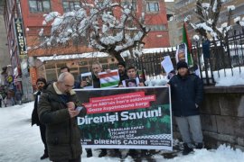 ABD ve İsrail'in İran'a Yönelik Saldırıları Protesto Edildi