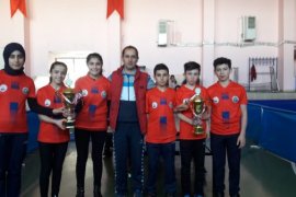 Masa tenisi müsabakalarında Bitlis’i temsil edecekler