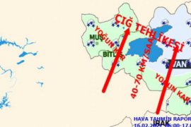 Meteoroloji' den Bitlis İl Geneli İçin Uyarı