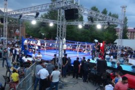 Bitlis’te Uluslararası Muaythai Galası düzenlendi