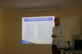 Bitlis’te sağlıklı beslenme ve obezite semineri verildi