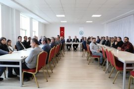Rektör Elmastaş, Tatvan Meslek Yüksekokulu'nu Ziyaret Etti